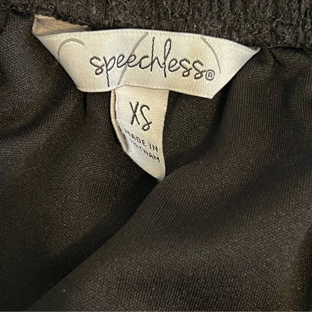 Speechless- Women’s Black Mini Dress Sz XS - Picture 8 of 8